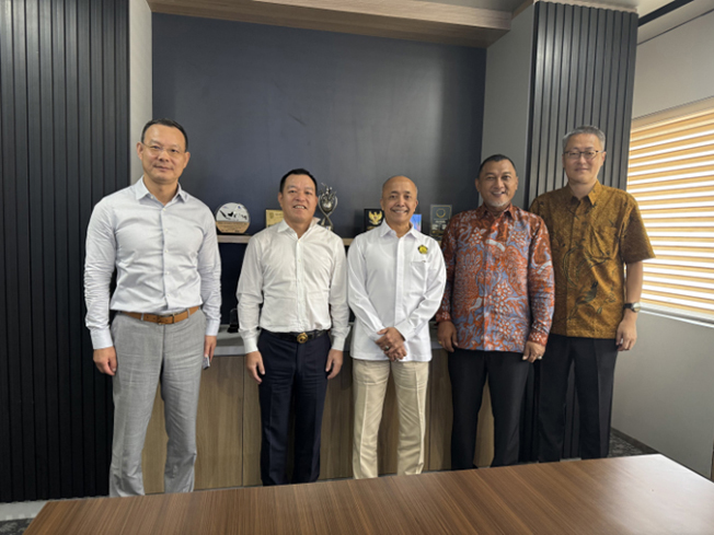 金彩集團拜訪印尼能源與礦產資源部地質局